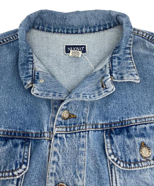NUOVO（ヌオーヴォ）NUOVO (ヌオーヴォ) ショートデニムジャケット インディゴ サイズ:XLの古着・服飾アイテム