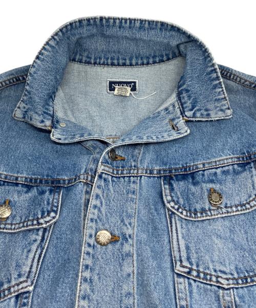 NUOVO（ヌオーヴォ）NUOVO (ヌオーヴォ) ショートデニムジャケット インディゴ サイズ:XLの古着・服飾アイテム