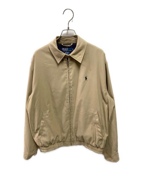 POLO RALPH LAUREN（ポロ・ラルフローレン）POLO RALPH LAUREN (ポロ・ラルフローレン) ピーチスキンスイングトップ ベージュ サイズ:Sの古着・服飾アイテム