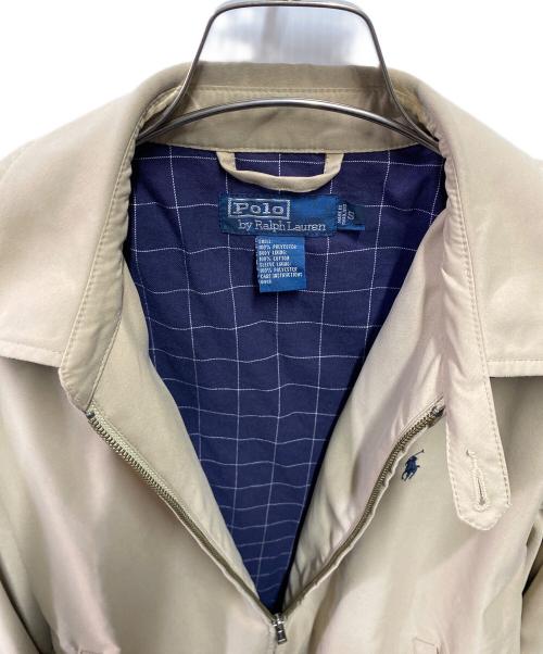 POLO RALPH LAUREN（ポロ・ラルフローレン）POLO RALPH LAUREN (ポロ・ラルフローレン) ピーチスキンスイングトップ ベージュ サイズ:Sの古着・服飾アイテム