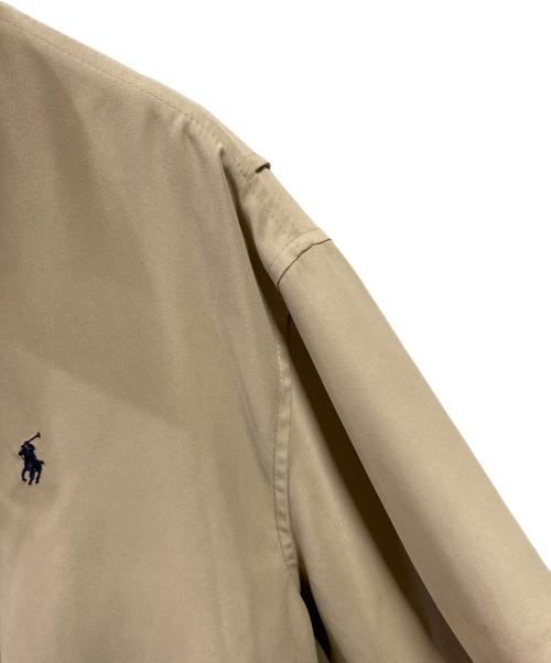 POLO RALPH LAUREN（ポロ・ラルフローレン）POLO RALPH LAUREN (ポロ・ラルフローレン) ピーチスキンスイングトップ ベージュ サイズ:Sの古着・服飾アイテム