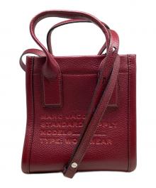 MARC JACOBS（マークジェイコブス）の古着「Small Leather Satchel Bag」｜レッド