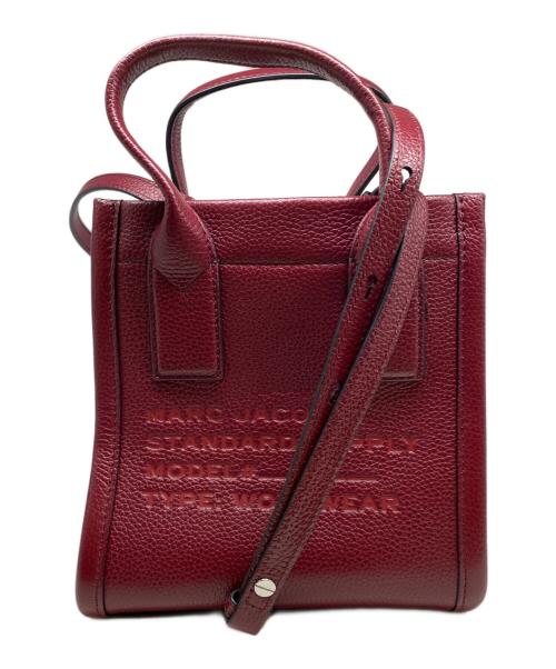 MARC JACOBS（マークジェイコブス）MARC JACOBS (マークジェイコブス) Small Leather Satchel Bag レッドの古着・服飾アイテム
