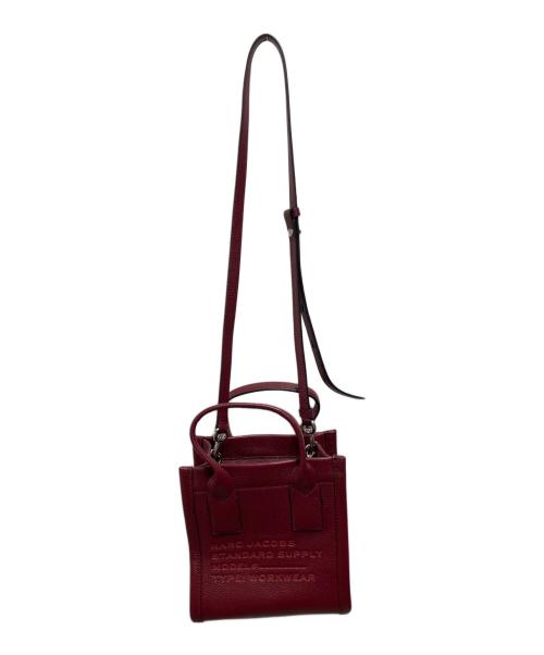 MARC JACOBS（マークジェイコブス）MARC JACOBS (マークジェイコブス) Small Leather Satchel Bag レッドの古着・服飾アイテム