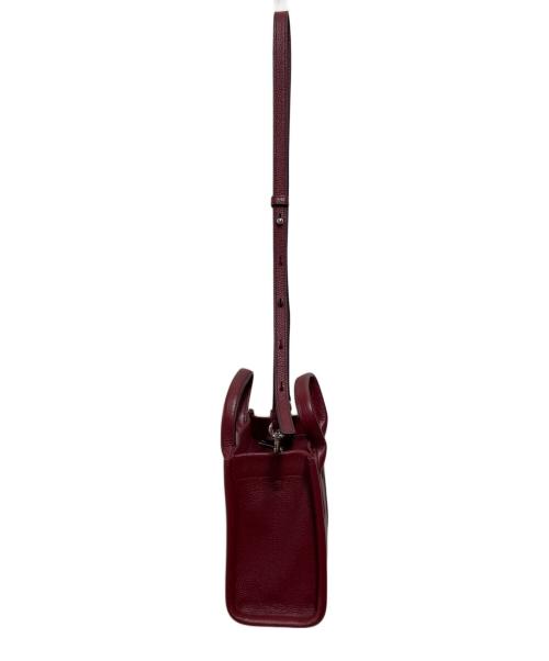 MARC JACOBS（マークジェイコブス）MARC JACOBS (マークジェイコブス) Small Leather Satchel Bag レッドの古着・服飾アイテム