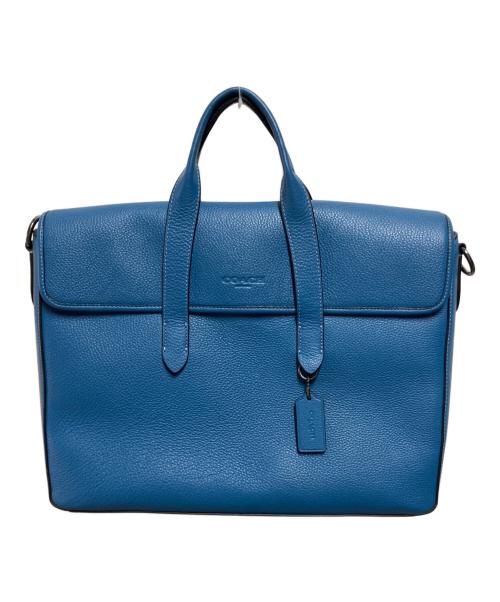 COACH（コーチ）COACH (コーチ) サリバン ポートフォリオ ブリーフ ブルーの古着・服飾アイテム