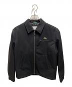 LACOSTEラコステ）の古着「シャツカラージップジャケット」｜ブラック