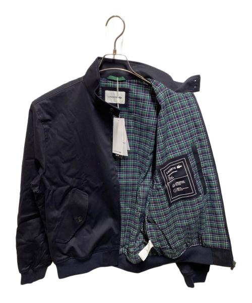 LACOSTE（ラコステ）LACOSTE (ラコステ) 撥水ハリントンジャケット ネイビー サイズ:48の古着・服飾アイテム