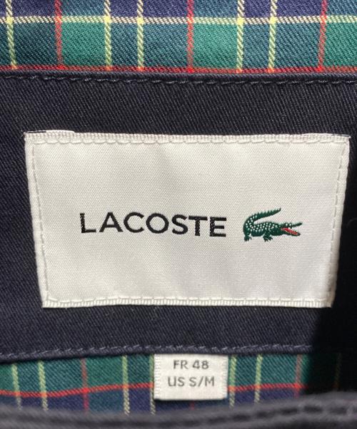 LACOSTE（ラコステ）LACOSTE (ラコステ) 撥水ハリントンジャケット ネイビー サイズ:48の古着・服飾アイテム