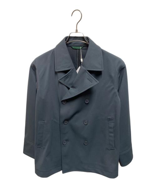 LACOSTE（ラコステ）LACOSTE (ラコステ) 3レイヤー鹿の子Pコート グレー サイズ:46の古着・服飾アイテム