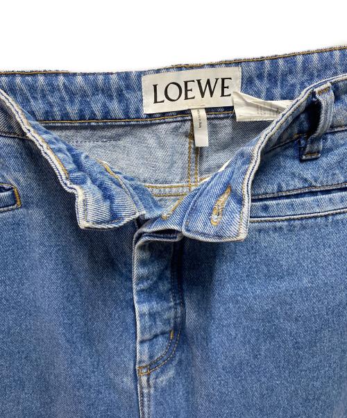 LOEWE（ロエベ）LOEWE (ロエベ) フィッシャーマンデニムパンツ インディゴ サイズ:54の古着・服飾アイテム