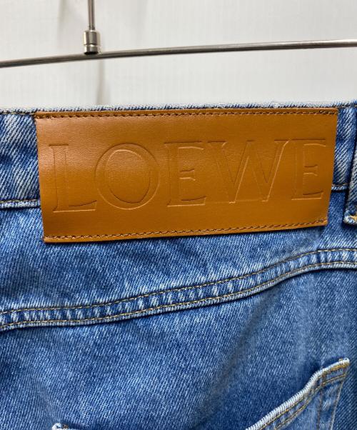 LOEWE（ロエベ）LOEWE (ロエベ) フィッシャーマンデニムパンツ インディゴ サイズ:54の古着・服飾アイテム