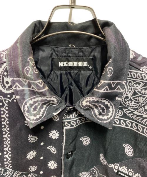 NEIGHBORHOOD（ネイバーフッド）NEIGHBORHOOD (ネイバーフッド) BANDANA CHOPPED-1 E-SHIRT LS ブラック サイズ:Ｓの古着・服飾アイテム