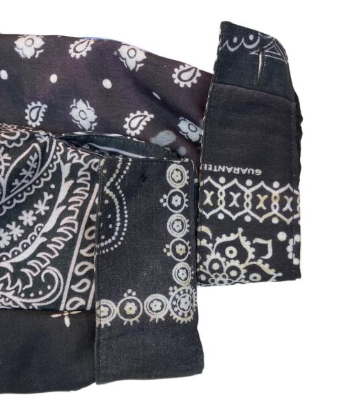 NEIGHBORHOOD（ネイバーフッド）NEIGHBORHOOD (ネイバーフッド) BANDANA CHOPPED-1 E-SHIRT LS ブラック サイズ:Ｓの古着・服飾アイテム