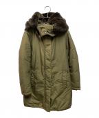 WOOLRICHウールリッチ）の古着「BOW BRIDGEダウンコート」｜グリーン