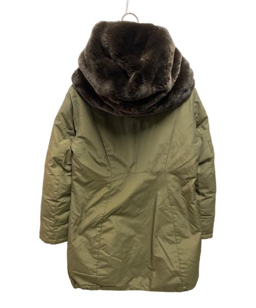 WOOLRICH（ウールリッチ）WOOLRICH (ウールリッチ) BOW BRIDGEダウンコート グリーン サイズ:XSの古着・服飾アイテム