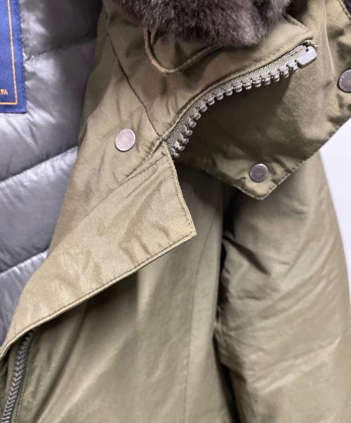WOOLRICH（ウールリッチ）WOOLRICH (ウールリッチ) BOW BRIDGEダウンコート グリーン サイズ:XSの古着・服飾アイテム