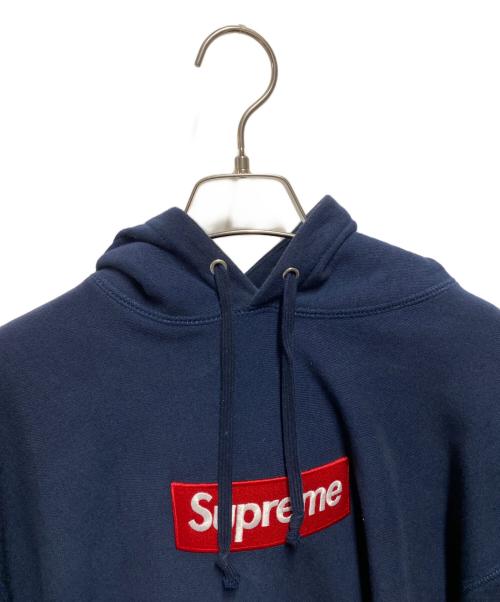 SUPREME（シュプリーム）SUPREME (シュプリーム) box logo hooded sweatshirt ネイビー サイズ:Ｍの古着・服飾アイテム