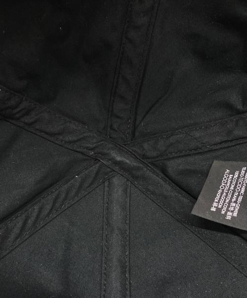 BALENCIAGA（バレンシアガ）BALENCIAGA (バレンシアガ) ロゴ刺繍キャップ ブラックの古着・服飾アイテム