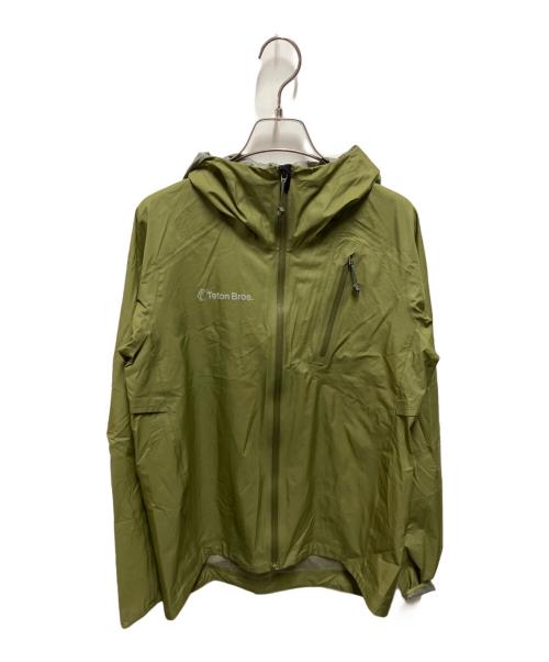 Teton Bros（ティートンブロス）Teton Bros (ティートンブロス) Feather Rain Full Zip Jacket グリーン サイズ:XSの古着・服飾アイテム