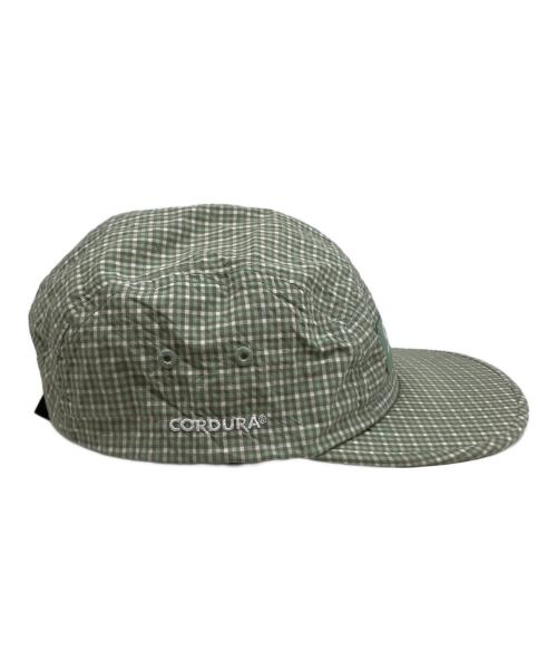 SUPREME（シュプリーム）SUPREME (シュプリーム) 25SS Cordura Plaid Camp Cap グリーンの古着・服飾アイテム