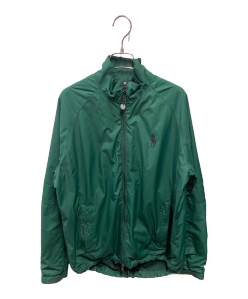 POLO GOLF（ポロ ゴルフ）POLO GOLF (ポロ ゴルフ) ジップジャケット グリーン サイズ:Mの古着・服飾アイテム
