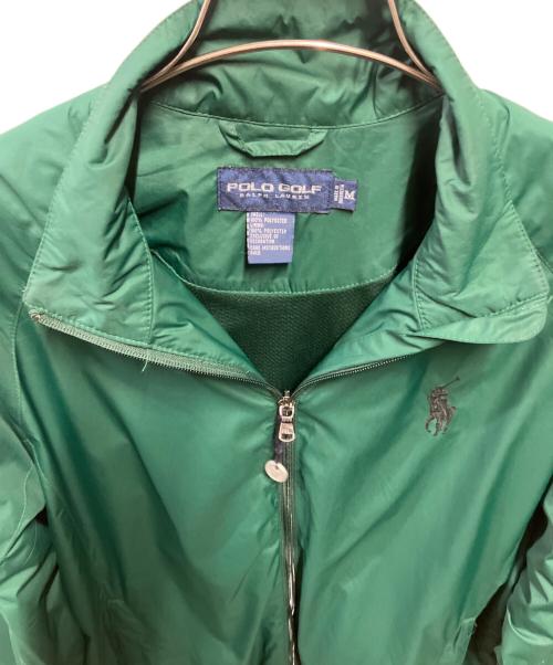 POLO GOLF（ポロ ゴルフ）POLO GOLF (ポロ ゴルフ) ジップジャケット グリーン サイズ:Mの古着・服飾アイテム