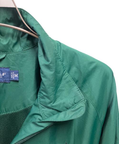 POLO GOLF（ポロ ゴルフ）POLO GOLF (ポロ ゴルフ) ジップジャケット グリーン サイズ:Mの古着・服飾アイテム