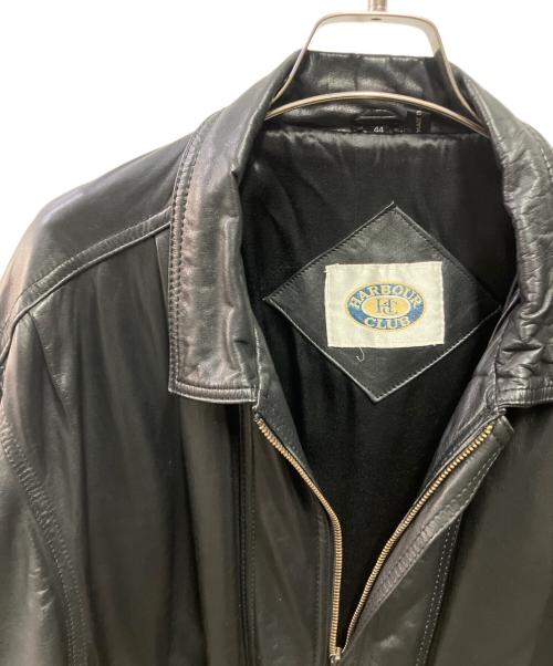 USED（ユーズド）USED (ユーズド) レザージャケット ブラック サイズ:44の古着・服飾アイテム