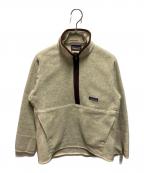 Patagoniaパタゴニア）の古着「シンチラフリースプルオーバー」｜アイボリー