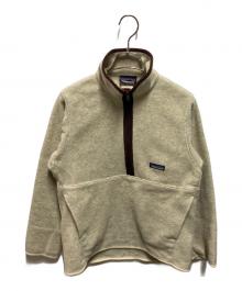Patagonia（パタゴニア）の古着「シンチラフリースプルオーバー」｜アイボリー