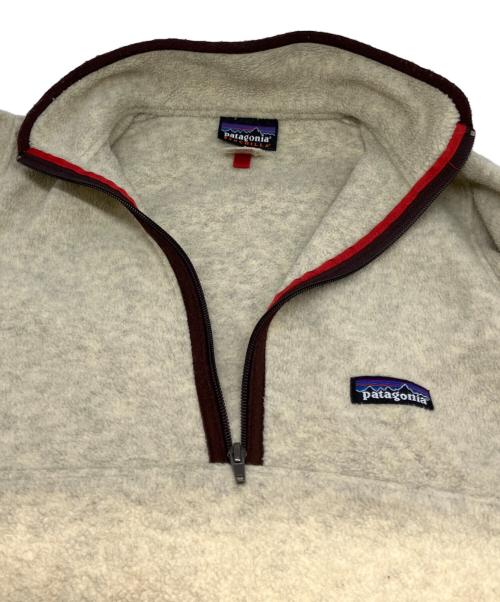 Patagonia（パタゴニア）Patagonia (パタゴニア) シンチラフリースプルオーバー アイボリー サイズ:XSの古着・服飾アイテム