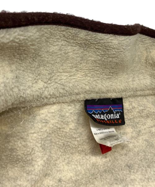 Patagonia（パタゴニア）Patagonia (パタゴニア) シンチラフリースプルオーバー アイボリー サイズ:XSの古着・服飾アイテム