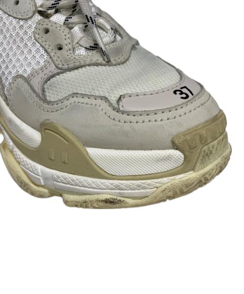 BALENCIAGA（バレンシアガ）BALENCIAGA (バレンシアガ) TRIPLE S ホワイト サイズ:24.5ｃｍの古着・服飾アイテム