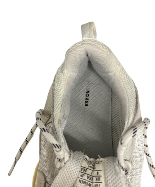 BALENCIAGA（バレンシアガ）BALENCIAGA (バレンシアガ) TRIPLE S ホワイト サイズ:24.5ｃｍの古着・服飾アイテム