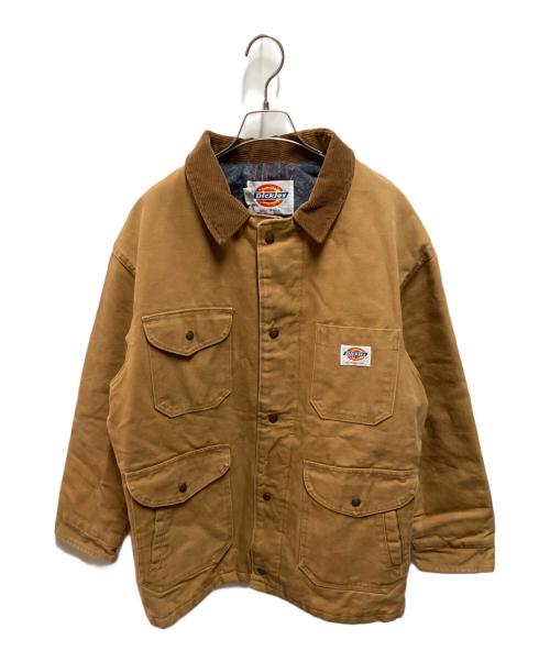 Dickies（ディッキーズ）Dickies (ディッキーズ) 70~80’s 裏ブランケットカバーオール ブラウン サイズ:Lの古着・服飾アイテム