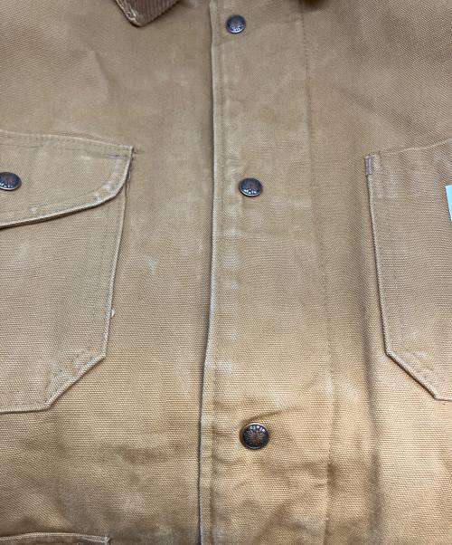 Dickies（ディッキーズ）Dickies (ディッキーズ) 70~80’s 裏ブランケットカバーオール ブラウン サイズ:Lの古着・服飾アイテム
