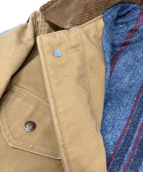 Dickies（ディッキーズ）Dickies (ディッキーズ) 70~80’s 裏ブランケットカバーオール ブラウン サイズ:Lの古着・服飾アイテム