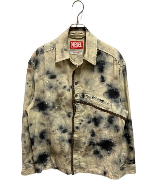 DIESEL（ディーゼル）DIESEL (ディーゼル) A-COLD-WALL (ア・コールド・ウォール) シャツ ベージュ サイズ:Sの古着・服飾アイテム