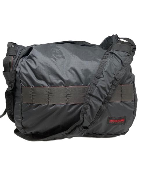 BRIEFING（ブリーフィング）BRIEFING (ブリーフィング) nonnative (ノンネイティブ) COURIER SHOULDER BAG ブラックの古着・服飾アイテム