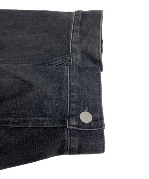 Calvin Klein Jeans（カルバンクラインジーンズ）Calvin Klein Jeans (カルバンクラインジーンズ) デニムジャケット ブラック サイズ:Lの古着・服飾アイテム