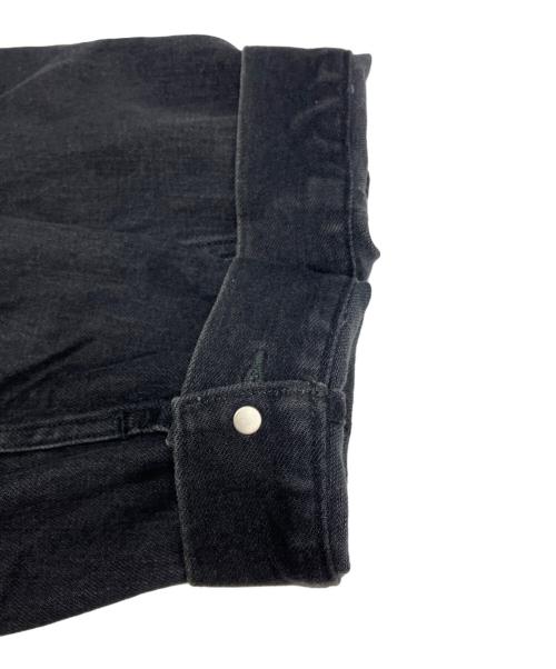 Calvin Klein Jeans（カルバンクラインジーンズ）Calvin Klein Jeans (カルバンクラインジーンズ) デニムジャケット ブラック サイズ:Lの古着・服飾アイテム