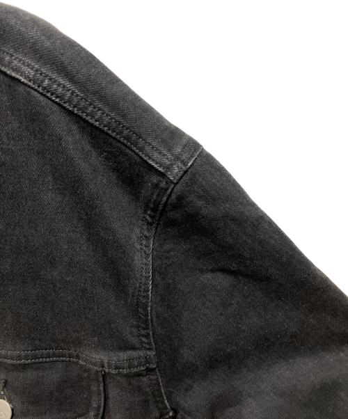 Calvin Klein Jeans（カルバンクラインジーンズ）Calvin Klein Jeans (カルバンクラインジーンズ) デニムジャケット ブラック サイズ:Lの古着・服飾アイテム