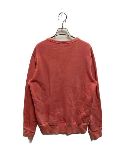 POLO RALPH LAUREN（ポロ・ラルフローレン）POLO RALPH LAUREN (ポロ・ラルフローレン) ヴィンテージ加工裏起毛スウェット ピンク サイズ:Sの古着・服飾アイテム