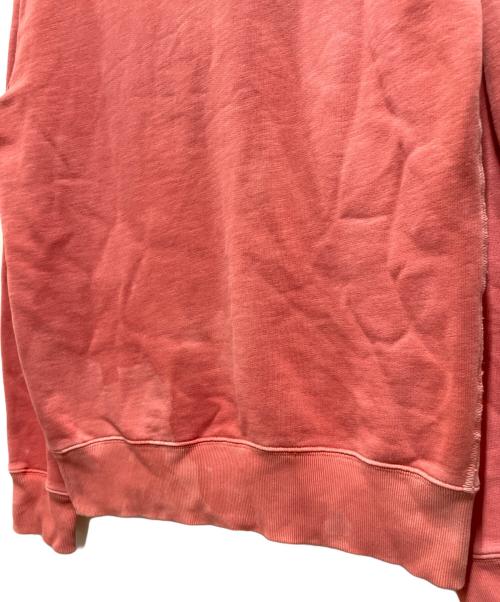 POLO RALPH LAUREN（ポロ・ラルフローレン）POLO RALPH LAUREN (ポロ・ラルフローレン) ヴィンテージ加工裏起毛スウェット ピンク サイズ:Sの古着・服飾アイテム