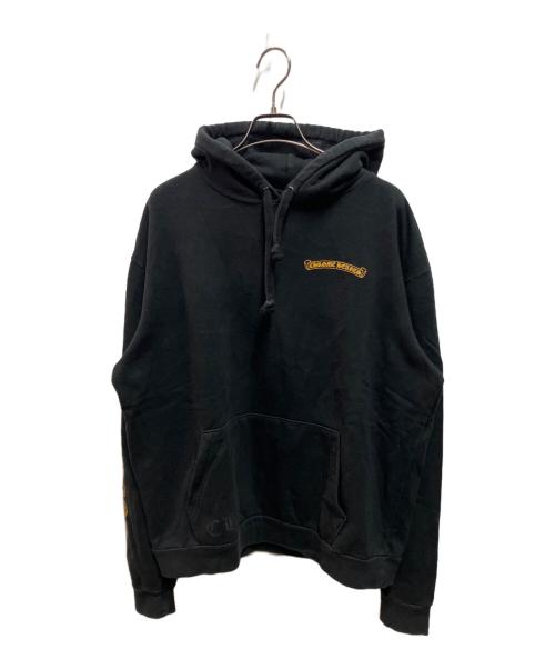 CHROME HEARTS（クロムハーツ）CHROME HEARTS (クロムハーツ) Plus Logo Pullover Hoodie ブラック サイズ:Ｍの古着・服飾アイテム