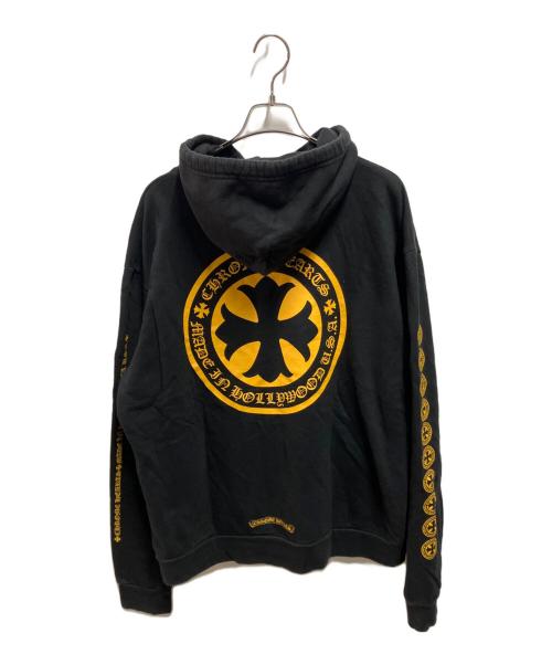 CHROME HEARTS（クロムハーツ）CHROME HEARTS (クロムハーツ) Plus Logo Pullover Hoodie ブラック サイズ:Ｍの古着・服飾アイテム