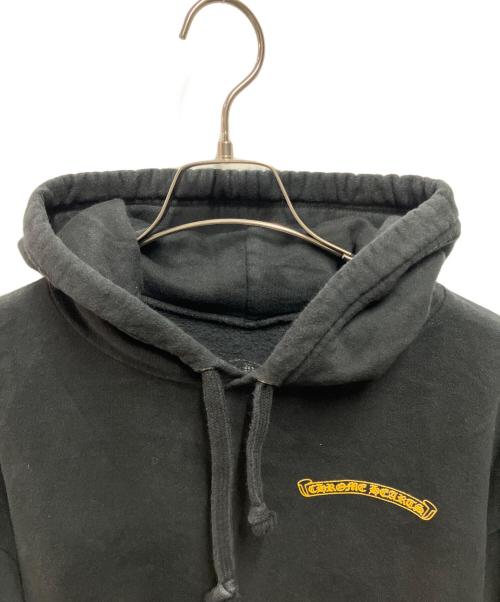 CHROME HEARTS（クロムハーツ）CHROME HEARTS (クロムハーツ) Plus Logo Pullover Hoodie ブラック サイズ:Ｍの古着・服飾アイテム