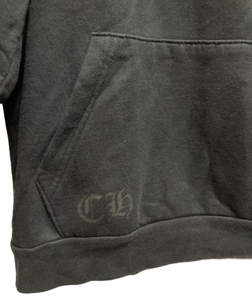 CHROME HEARTS（クロムハーツ）CHROME HEARTS (クロムハーツ) Plus Logo Pullover Hoodie ブラック サイズ:Ｍの古着・服飾アイテム