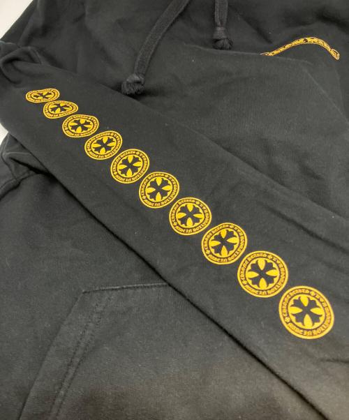 CHROME HEARTS（クロムハーツ）CHROME HEARTS (クロムハーツ) Plus Logo Pullover Hoodie ブラック サイズ:Ｍの古着・服飾アイテム